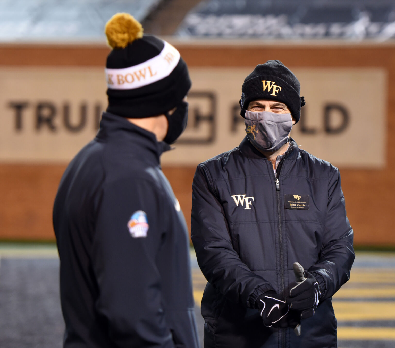 Wake Forest football senior night